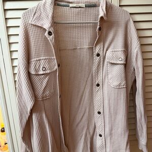 Rewind Women's Beige Utility Jacket